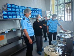 夏河县多部分联动严把校园食物平安关